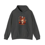 Pumpkin Spice Skull Halloween Hoodie