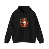 Pumpkin Spice Skull Halloween Hoodie
