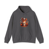 Pumpkin Spice Skull Halloween Hoodie