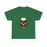 Scary Clown Skull Halloween T-Shirt