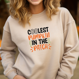 Coolest Pumpkin in the Patch Crewneck Sweatshirt