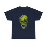 Scary Zombie Skull Halloween T-Shirt