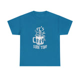 It's Show Time Smokin' Skeleton Beer Mug T-Shirt