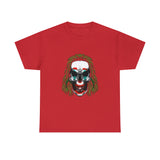 Scary Clown Skull Halloween T-Shirt