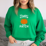 We're Adding a Pumpkin to Our Patch Sweatshirt