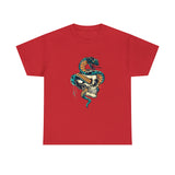 Skull and Snake Halloween T-Shirt