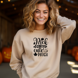 Pick of the Cute Patch Crewneck Sweatshirt