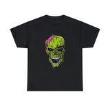 Scary Zombie Skull Halloween T-Shirt