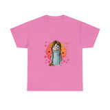 Scary Girl with her Teddy Bear Halloween T-Shirt