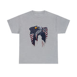Eagle and American Flag Freedom & Independence T-Shirt