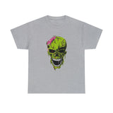 Scary Zombie Skull Halloween T-Shirt
