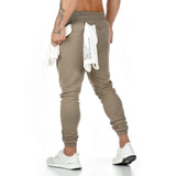 Men's Cotton Sweatpants with Towel Rack and Cell Phone Pocket
