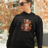 Pumpkin Spice Skull Halloween Hoodie