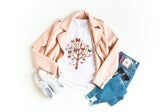 Colorful Butterfly Tree T-Shirt