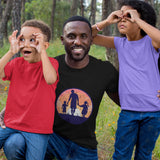 Father's Day with two kids T-Shirt