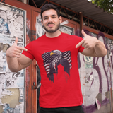 Eagle and American Flag Freedom & Independence T-Shirt