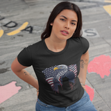 Eagle and American Flag Freedom & Independence T-Shirt
