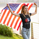 Red, Blue and Wine Independence Day T-shirt