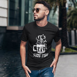 It's Show Time Smokin' Skeleton Beer Mug T-Shirt