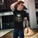 Scary Clown Skull Halloween T-Shirt