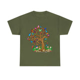 Colorful Butterfly Tree T-Shirt