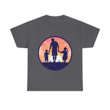 Father's Day with two kids T-Shirt