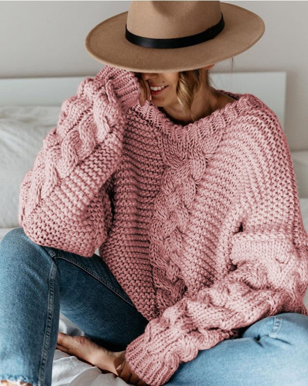 Knitted and 2025 knotted sweater