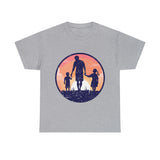 Father's Day with two kids T-Shirt