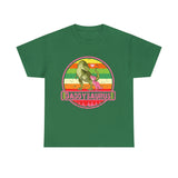 Daddysaurus T Rex Dinosaur with Baby dinosaur T-Shirt