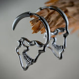 Retro Skull Stud Earrings