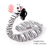 Hands Free Animal Neck Pillow With Mobile Phone Holder