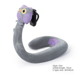 Hands Free Animal Neck Pillow With Mobile Phone Holder