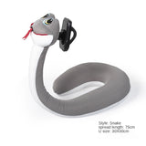 Hands Free Animal Neck Pillow With Mobile Phone Holder