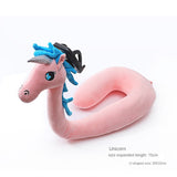 Hands Free Animal Neck Pillow With Mobile Phone Holder