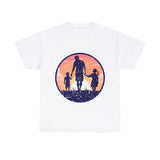 Father's Day with two kids T-Shirt