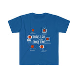 Things I do In My Spare Time Basketball love T-Shirt