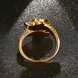 Halloween Cool Stainless Steel Skull Head Ring Punk Men Jewelry Finger Ring for Men