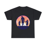 Father's Day with two kids T-Shirt