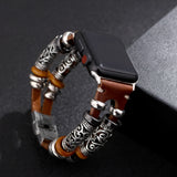 Multi-layer Leather Bracelet for Apple Watch