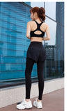 Long Leggings Shorts 2-in-1 with Pocket
