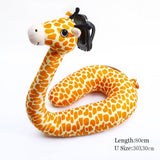 Hands Free Animal Neck Pillow With Mobile Phone Holder