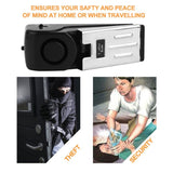 Portable Mini Door Stopper Wireless Alarm
