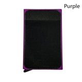 RFID Blocker Aluminum Cash ID Card Holder