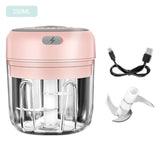 Wireless Portable Electric Mini Garlic Crusher