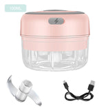 Wireless Portable Electric Mini Garlic Crusher