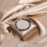 Multicolor Tiger Eye Beads Crystal Bracelets