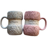 Wool Knitting Ceramic Mug