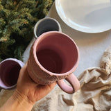 Wool Knitting Ceramic Mug