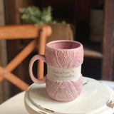Wool Knitting Ceramic Mug