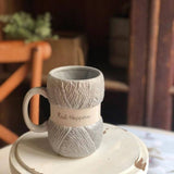 Wool Knitting Ceramic Mug